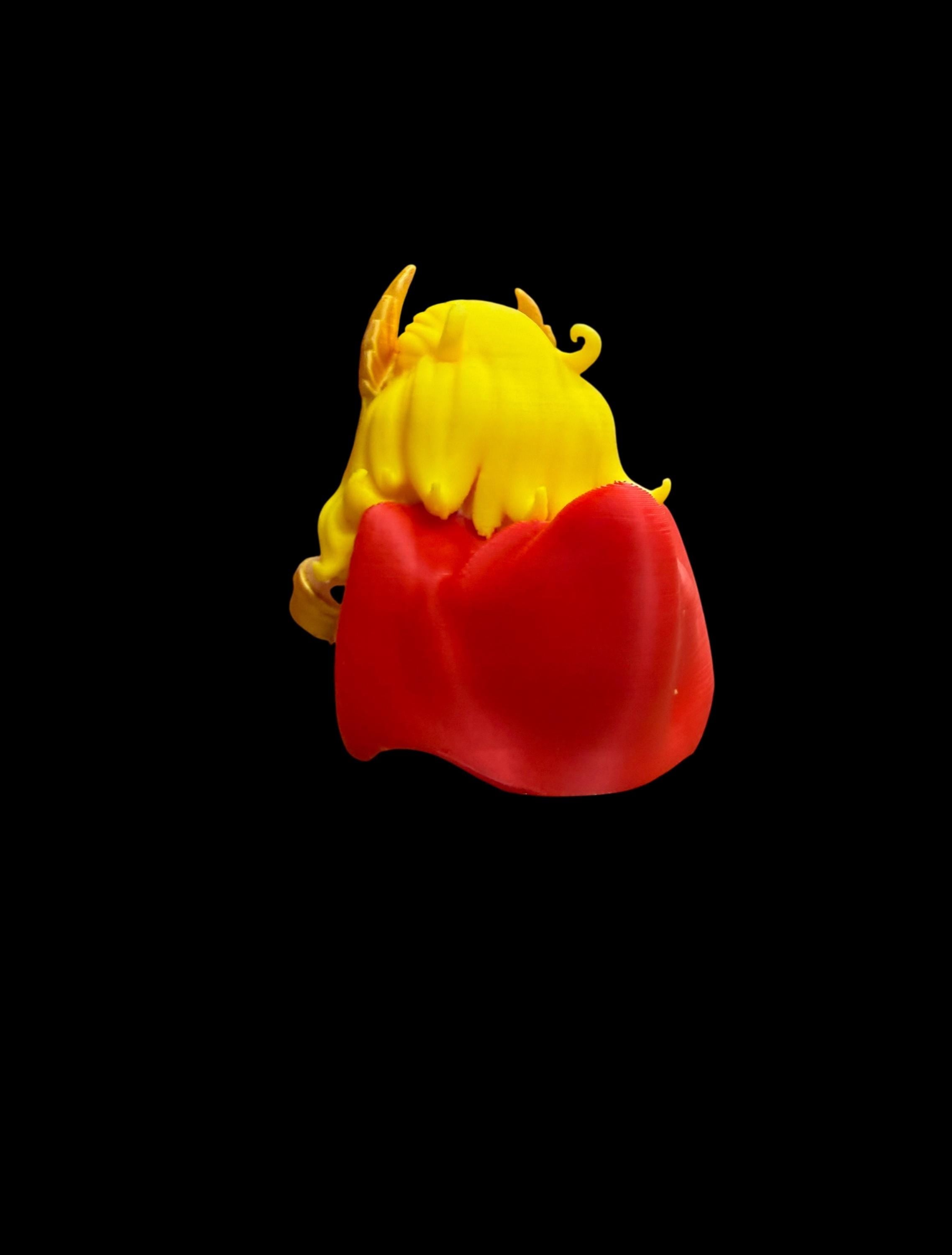 Lady of Light – The Golden Guardian Duck