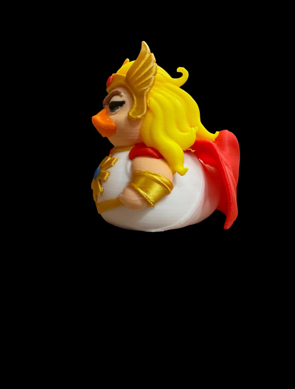 Lady of Light – The Golden Guardian Duck