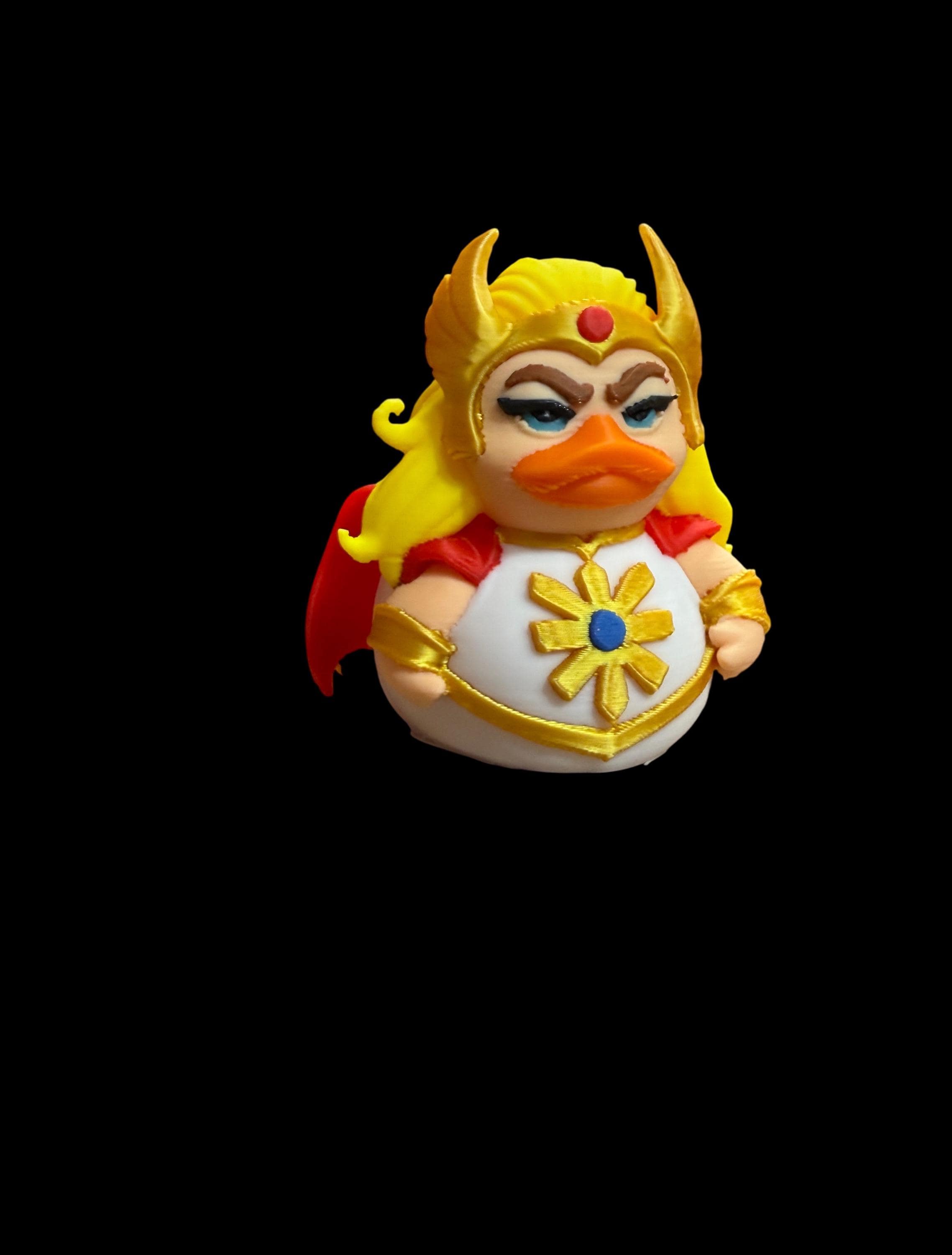 Lady of Light – The Golden Guardian Duck