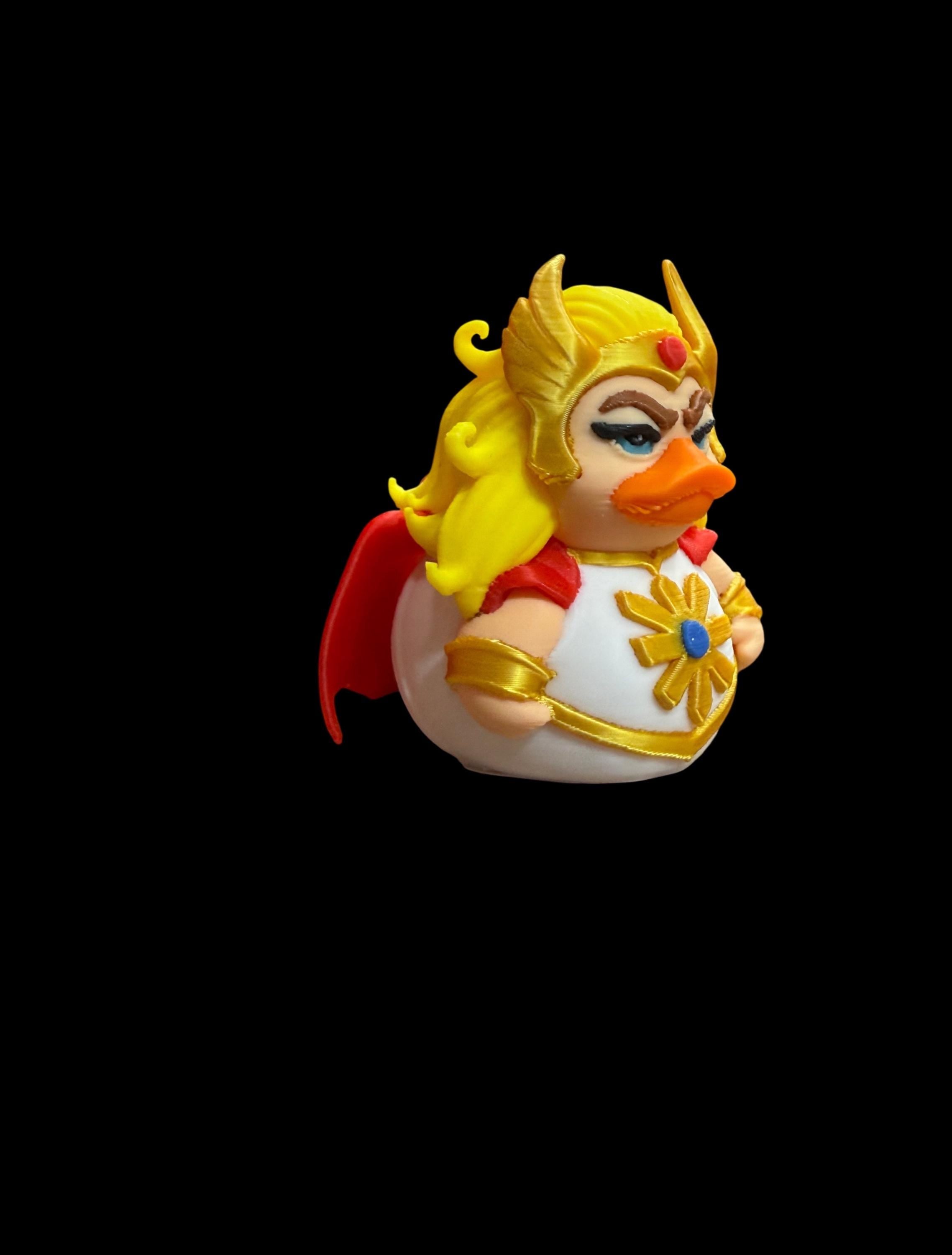 Lady of Light – The Golden Guardian Duck