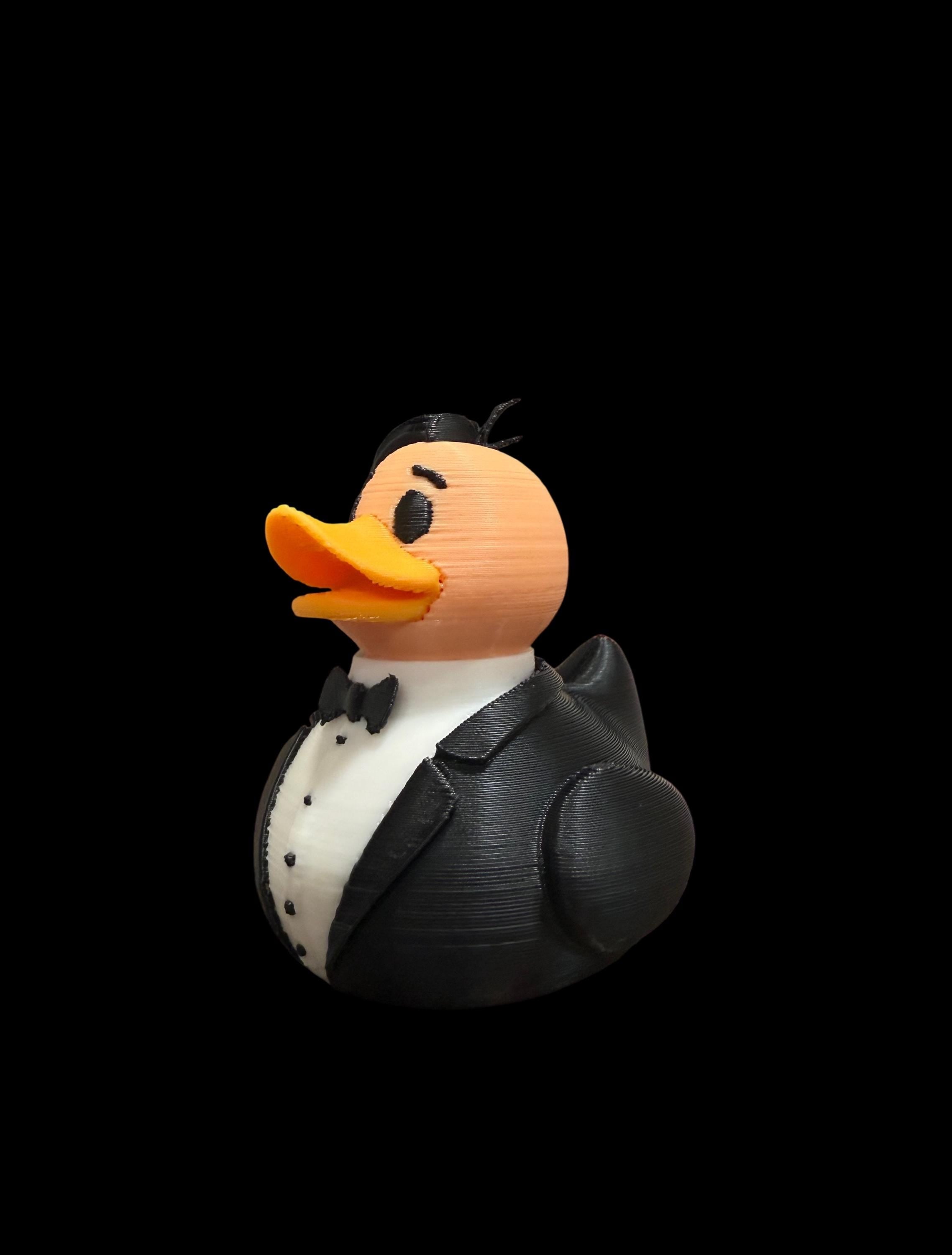 Groom Duck – Suited Up and Ready to Waddle
