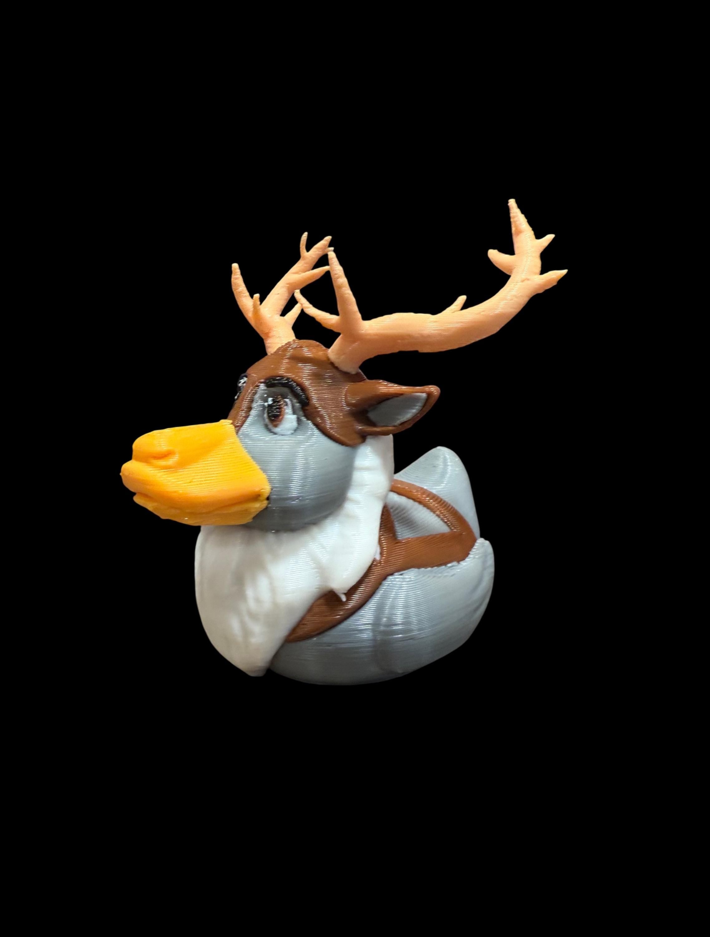 Snuggle Antlers – The Loyal Duck of the Northern Herd!