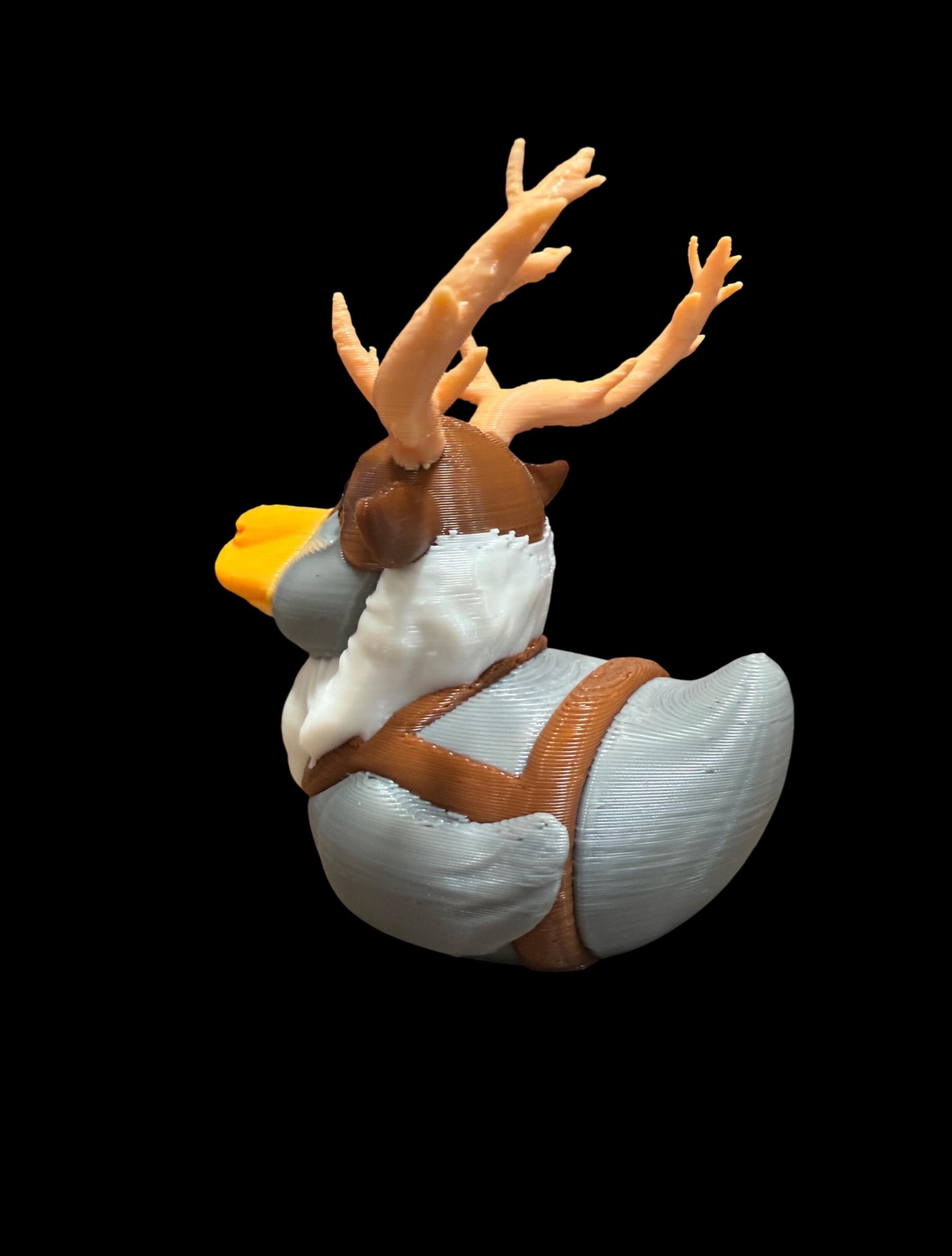 Snuggle Antlers – The Loyal Duck of the Northern Herd!