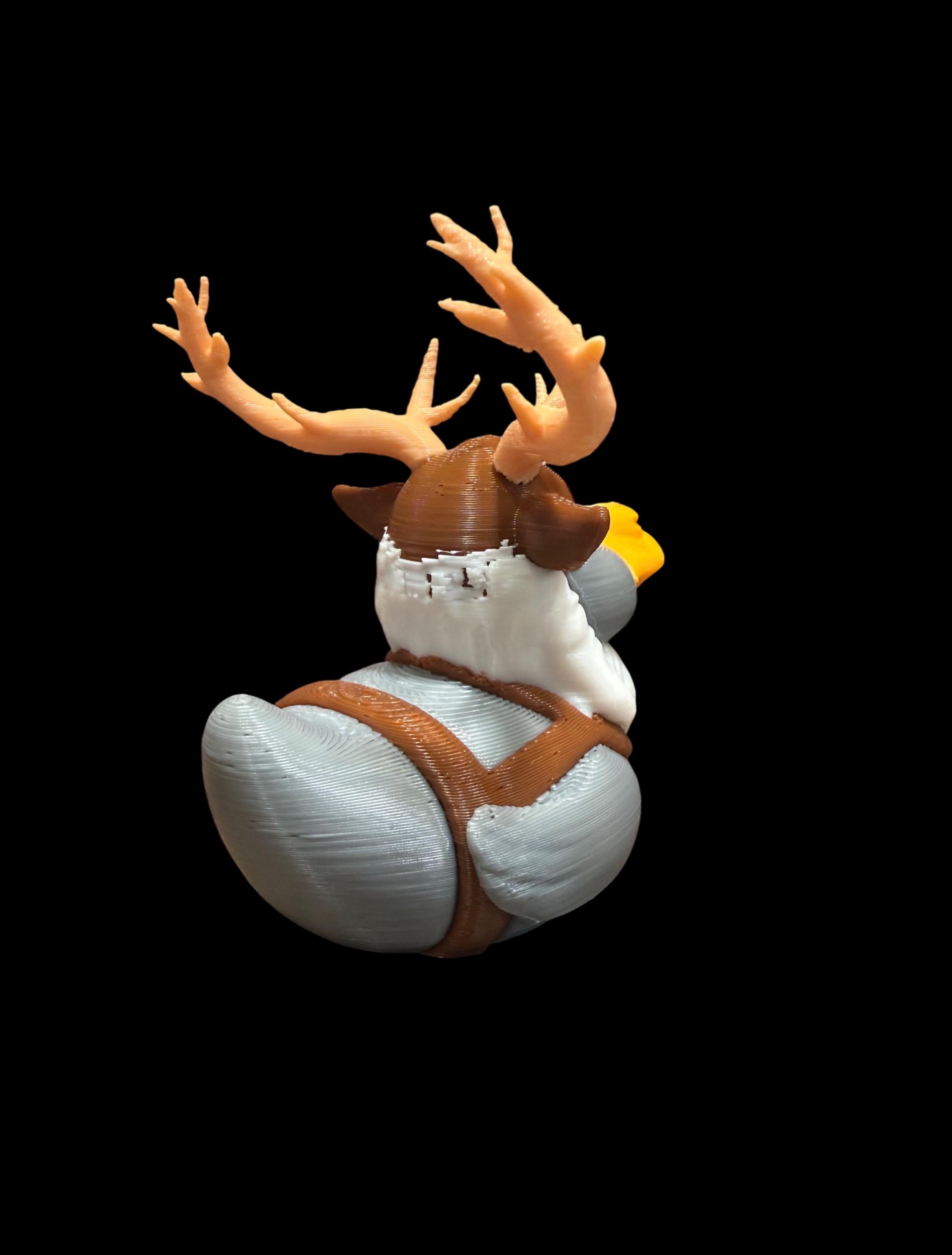 Snuggle Antlers – The Loyal Duck of the Northern Herd!