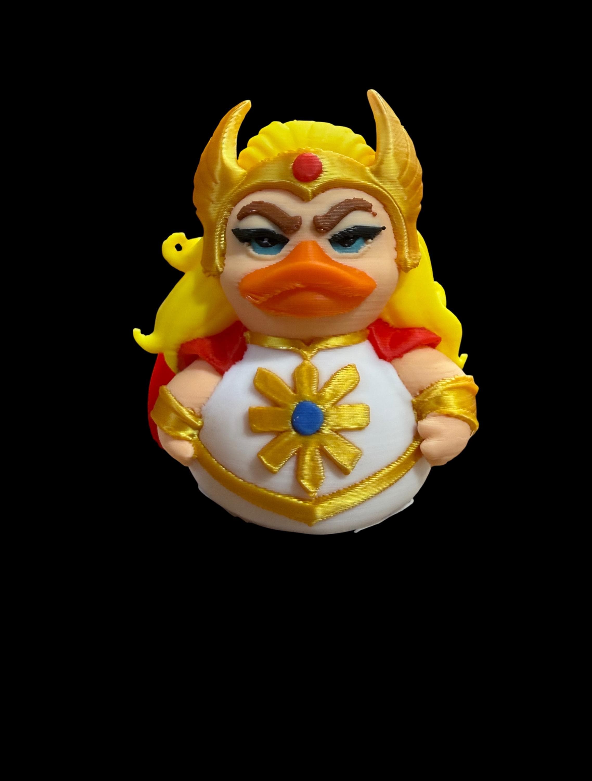 Lady of Light – The Golden Guardian Duck