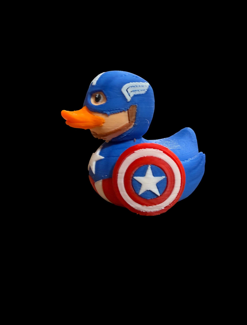 Caped Quackvenger – The Star-Spangled Sentinel of the Pond