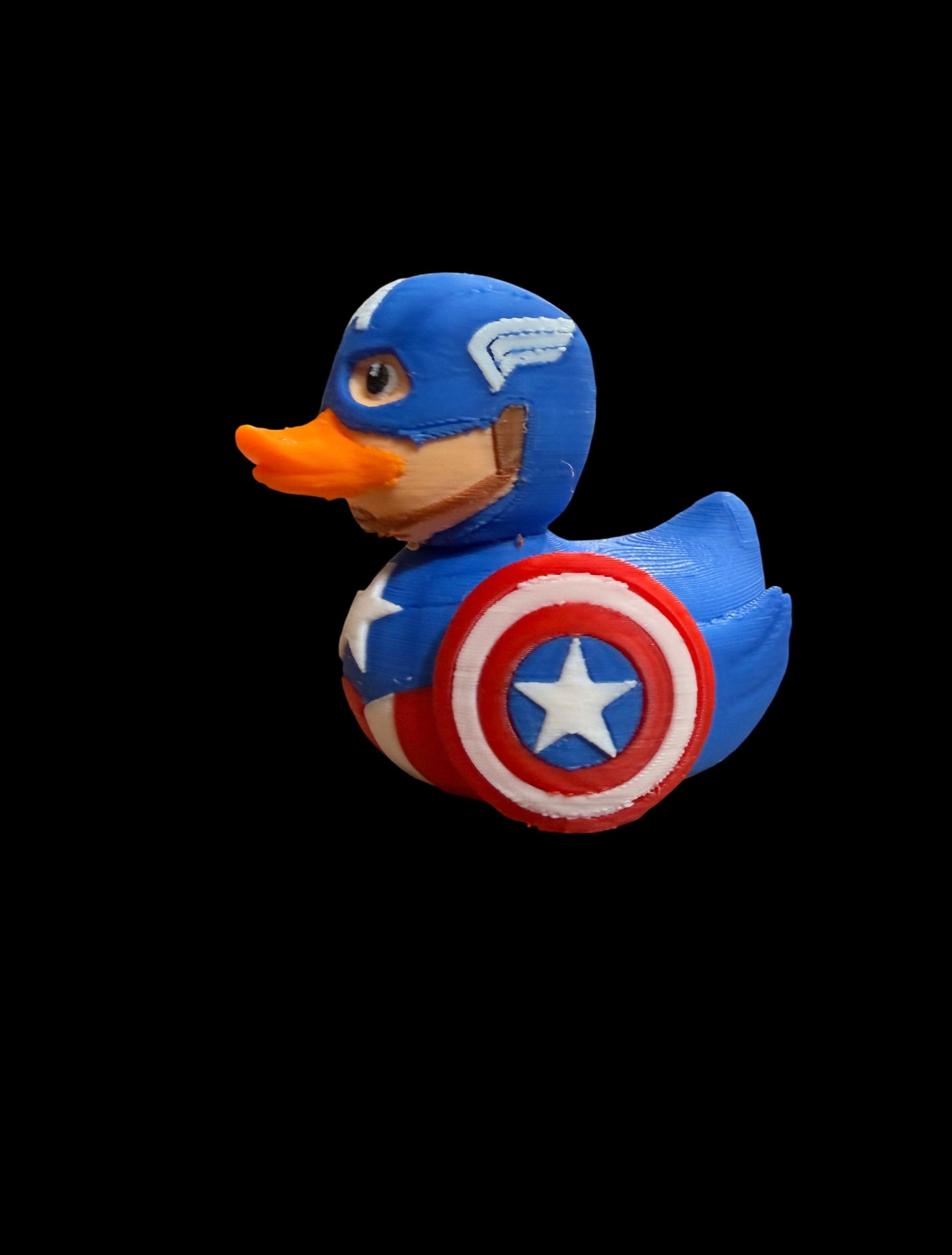 Caped Quackvenger – The Star-Spangled Sentinel of the Pond