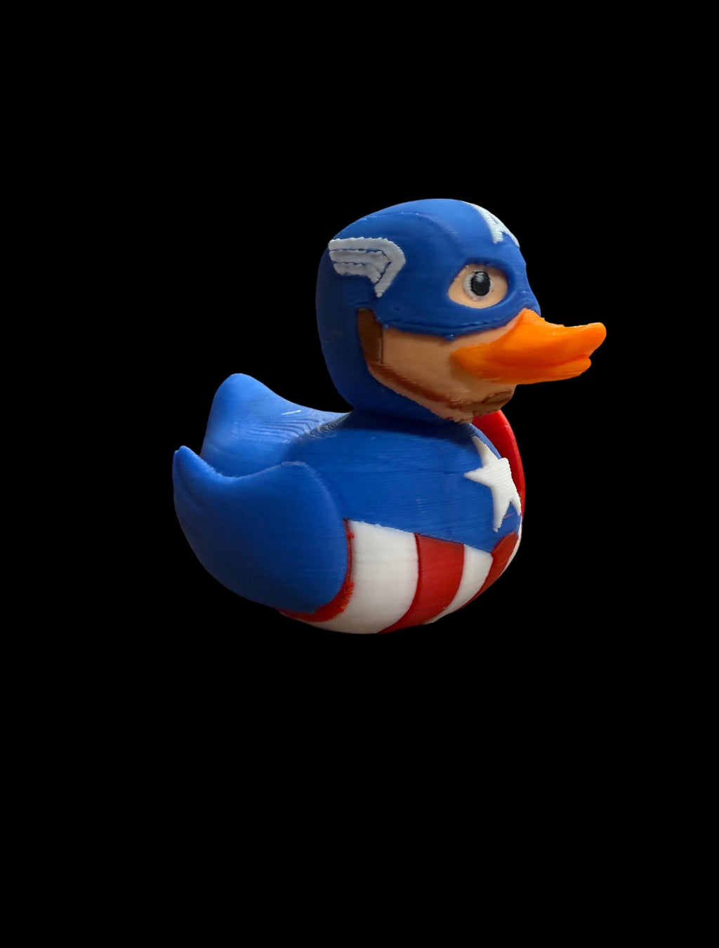 Caped Quackvenger – The Star-Spangled Sentinel of the Pond