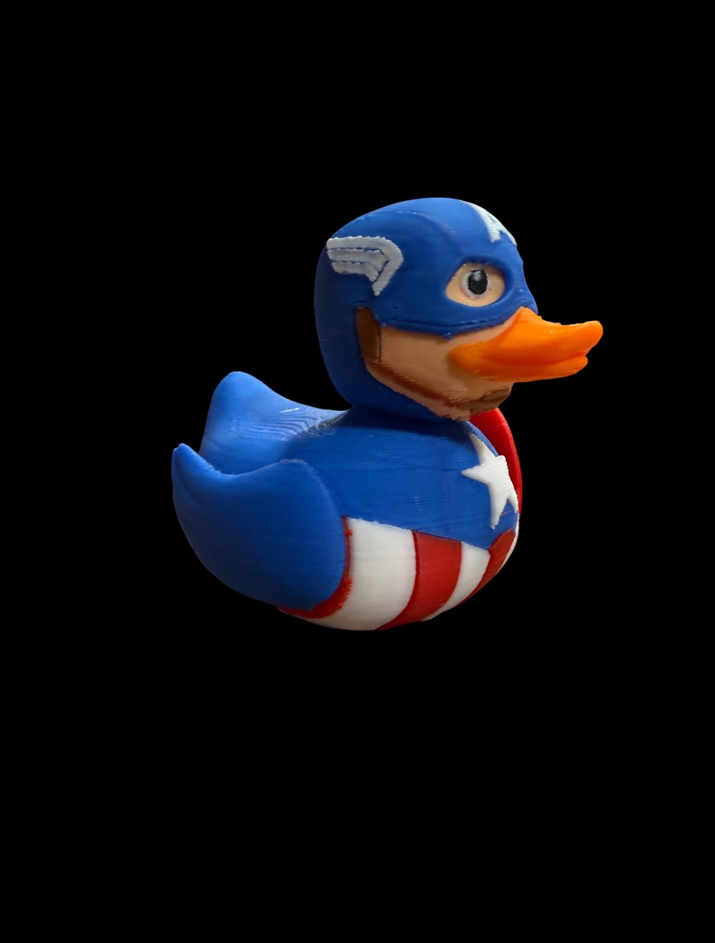 Caped Quackvenger – The Star-Spangled Sentinel of the Pond