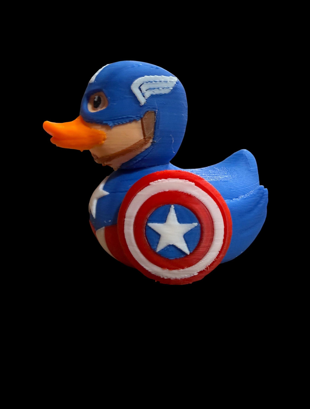Caped Quackvenger – The Star-Spangled Sentinel of the Pond