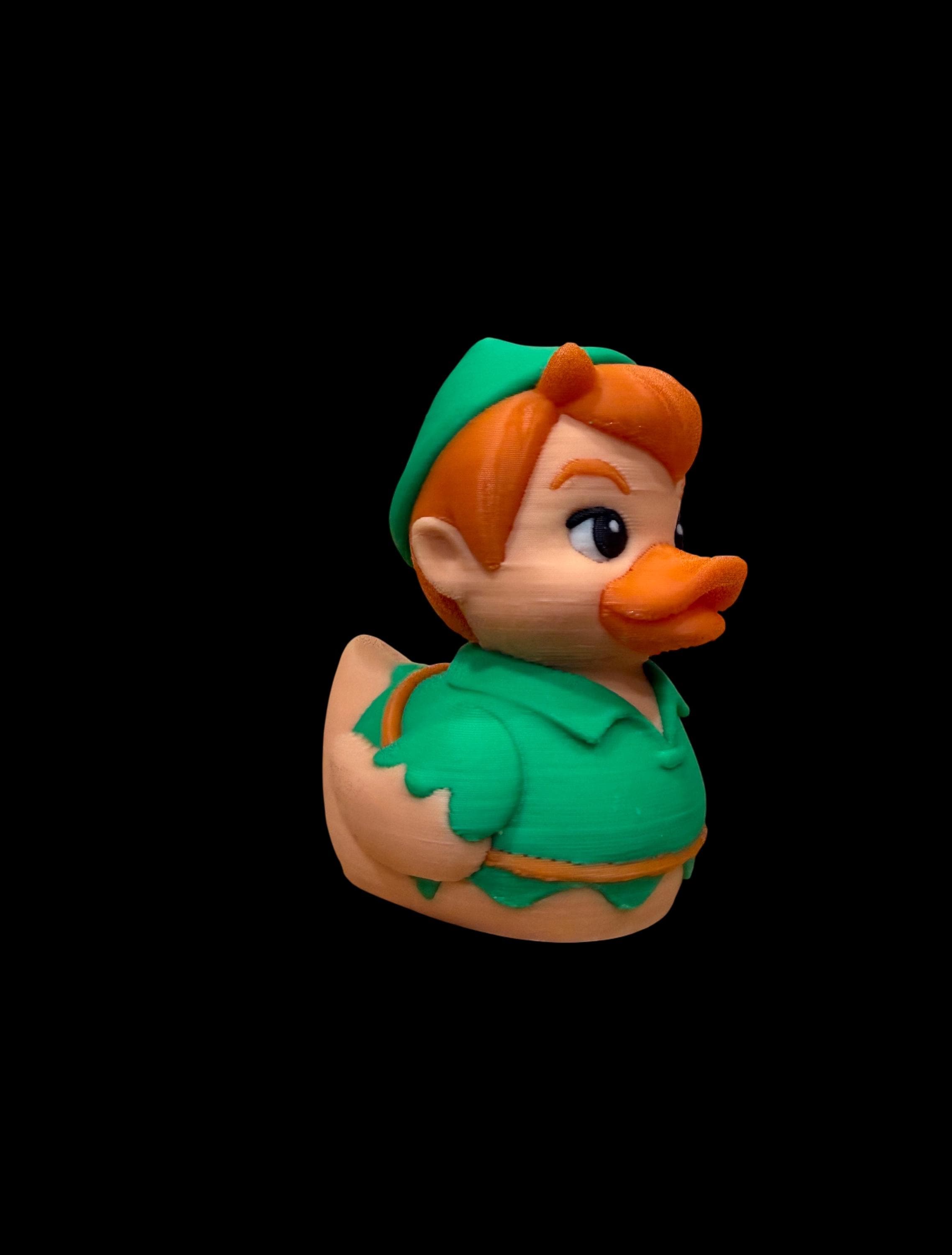 Ever-Young Adventurer Duck – Peter-Inspired Rubber Duck