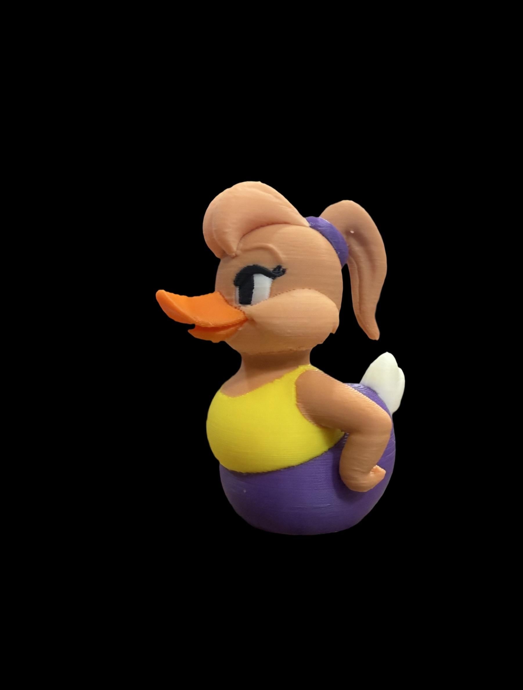 Slamdunk Sweetheart – Bunny-Inspired Rubber Duck