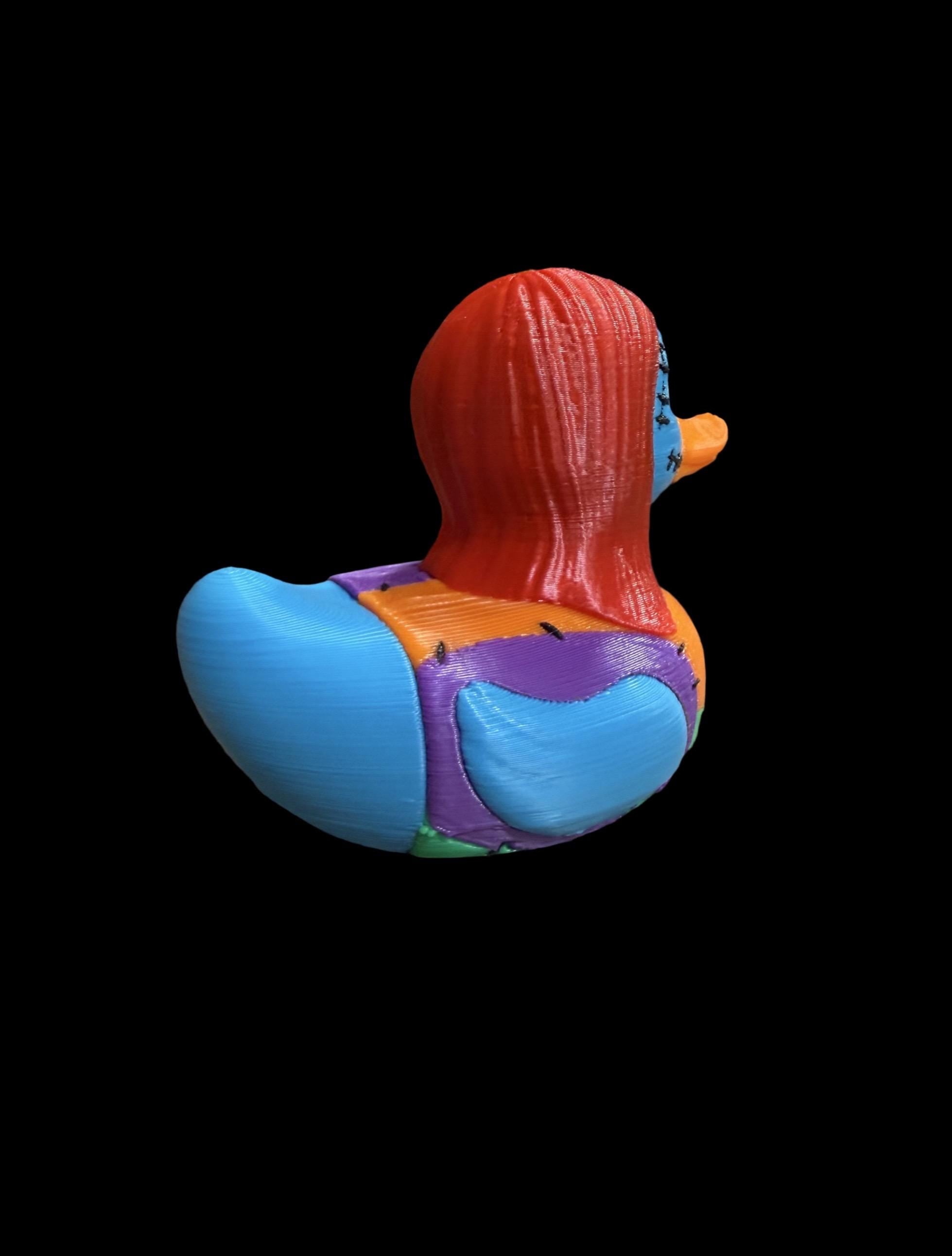 Patchwork Darling Duck – Spooky Rubber Duck Collectible