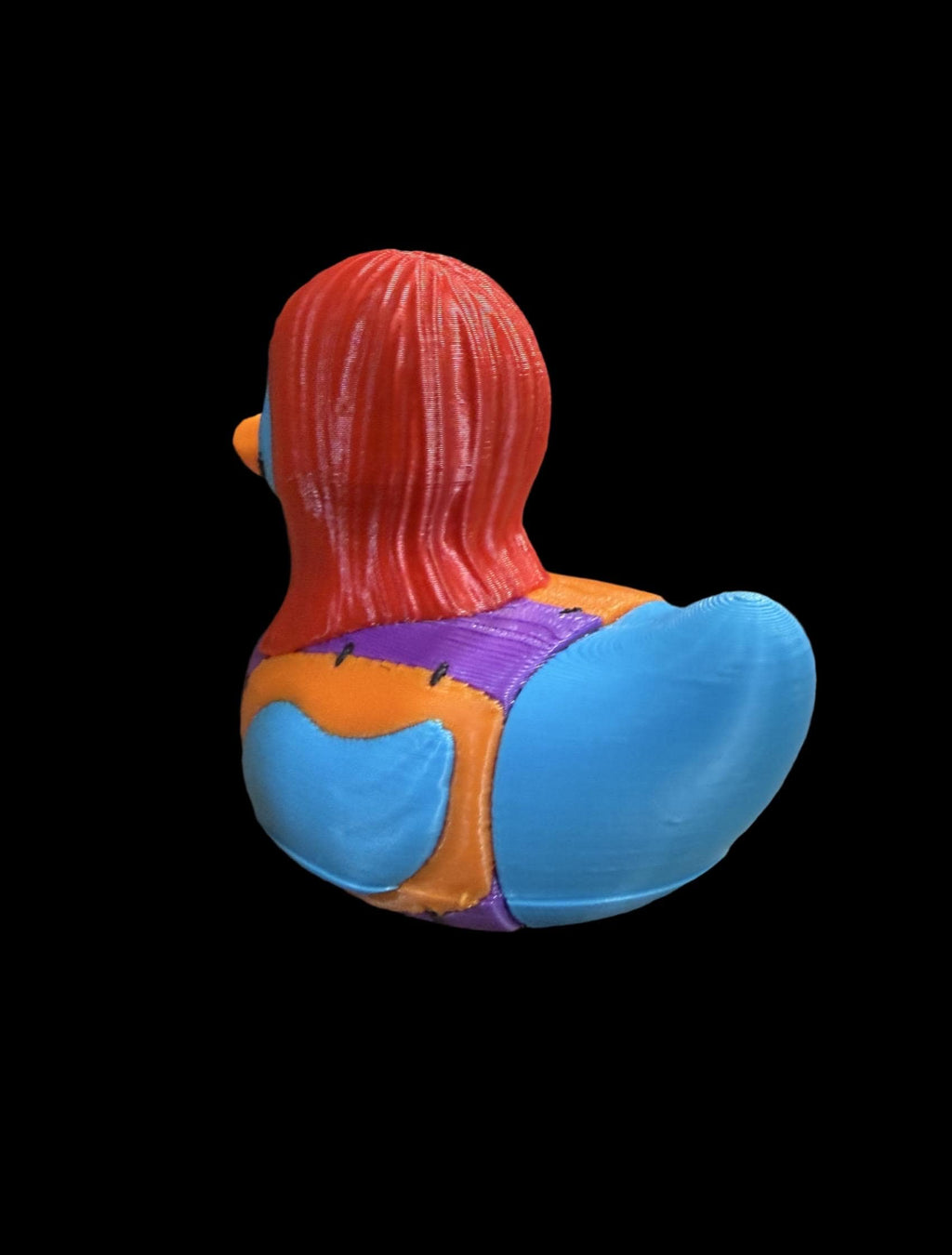 Patchwork Darling Duck – Spooky Rubber Duck Collectible