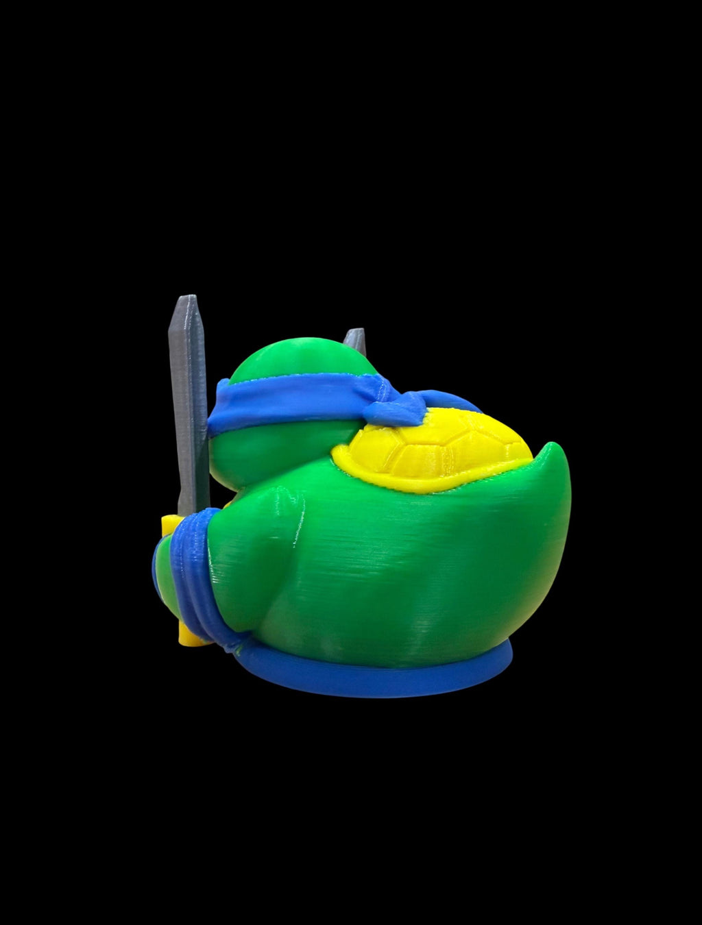 Leader of the Shellquacks – The Blue-Banded Guardian