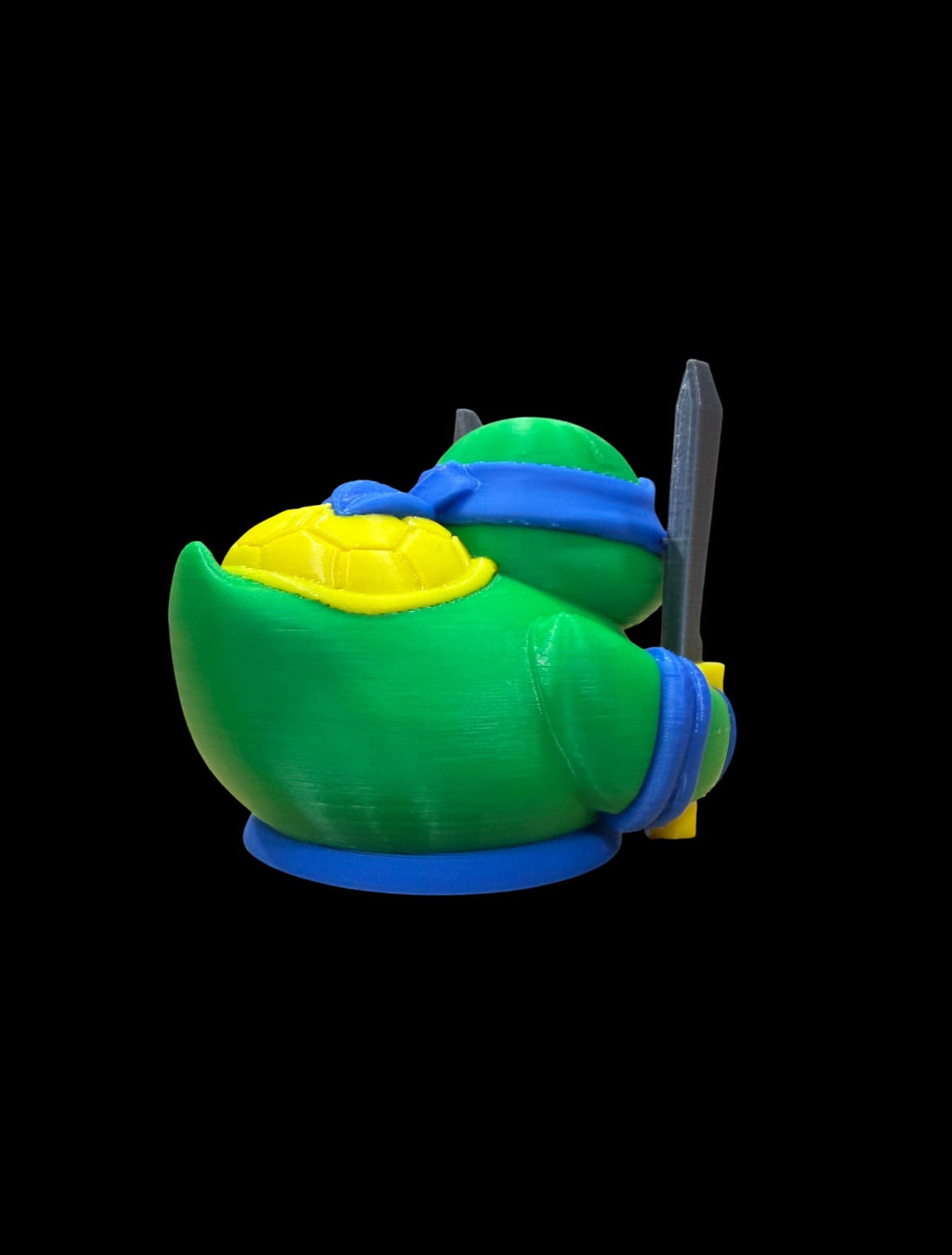 Leader of the Shellquacks – The Blue-Banded Guardian