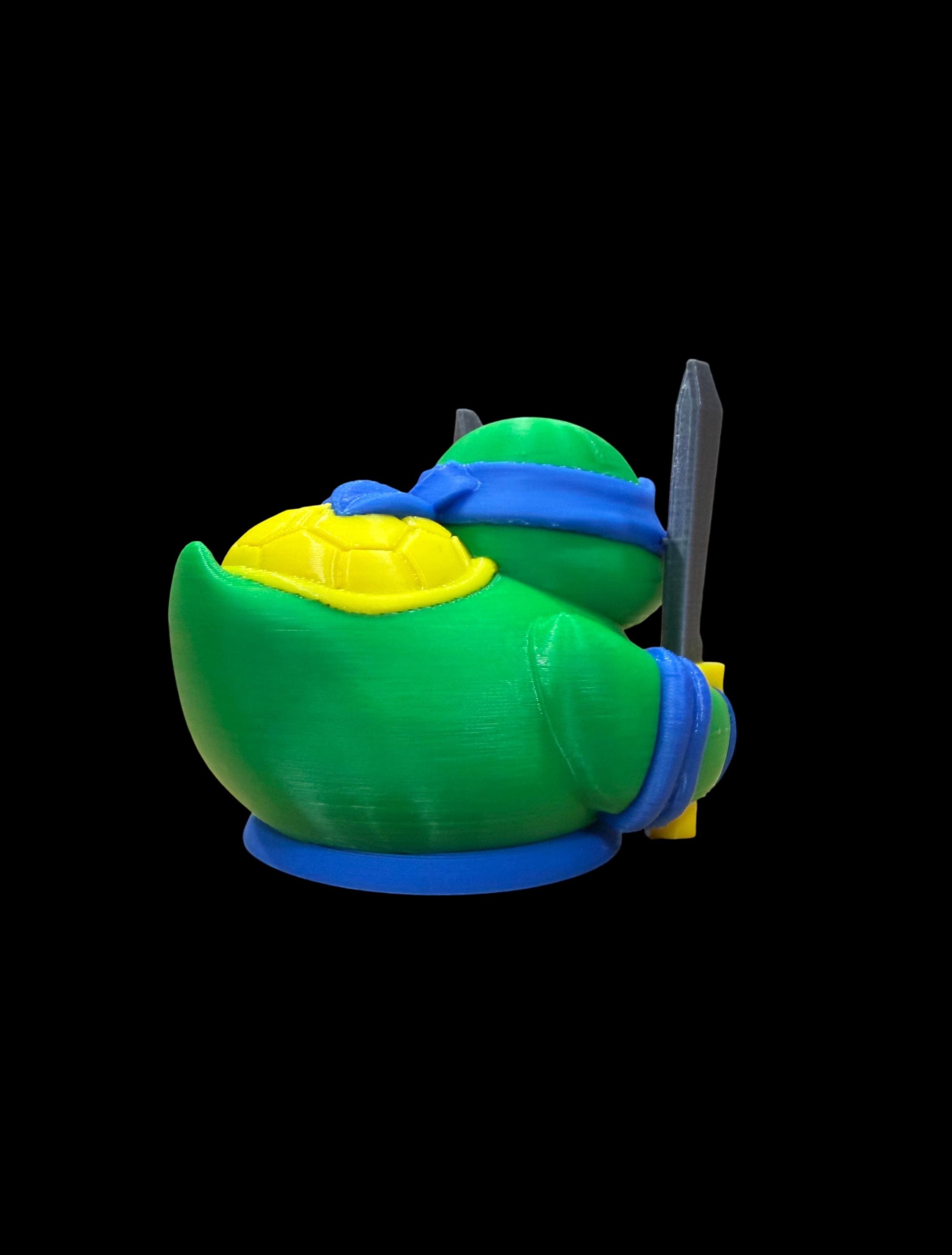 Leader of the Shellquacks – The Blue-Banded Guardian