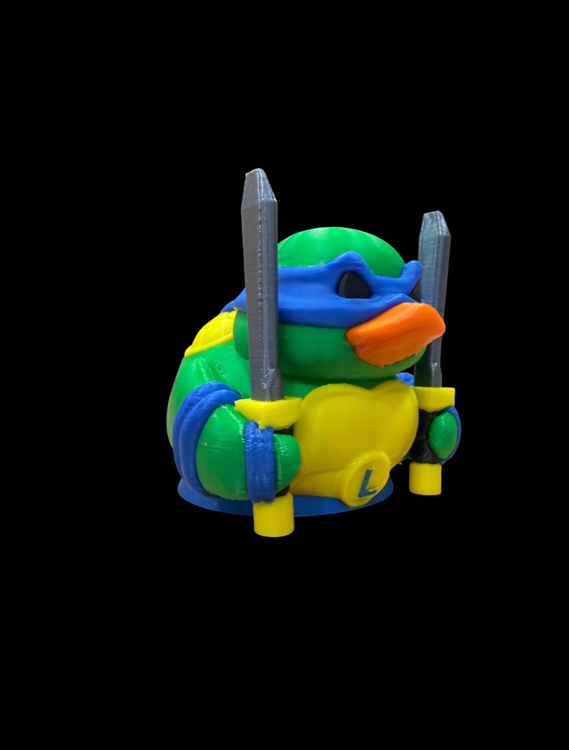 Leader of the Shellquacks – The Blue-Banded Guardian