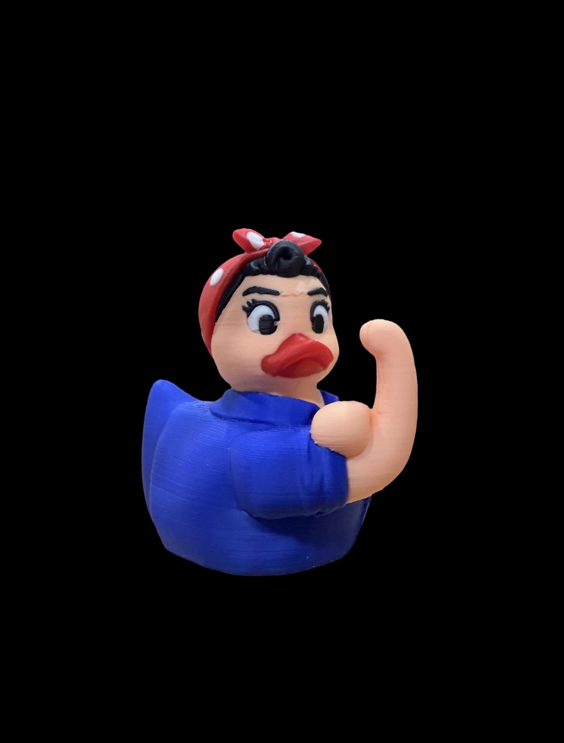 Ducky the Riveter – We Can Waddle It!