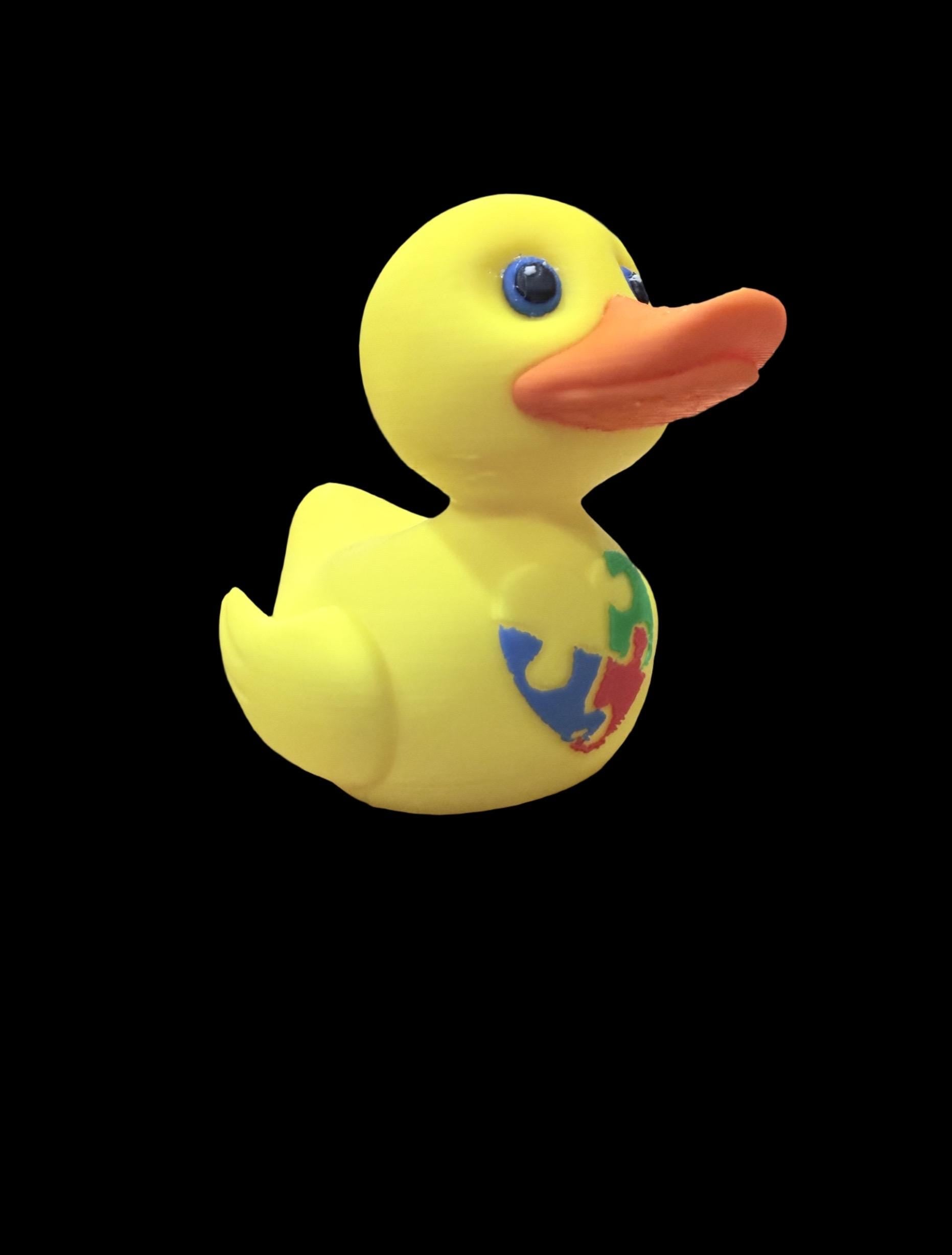 Autism Awareness Duck – PuzzleQuack: Every Piece Belongs