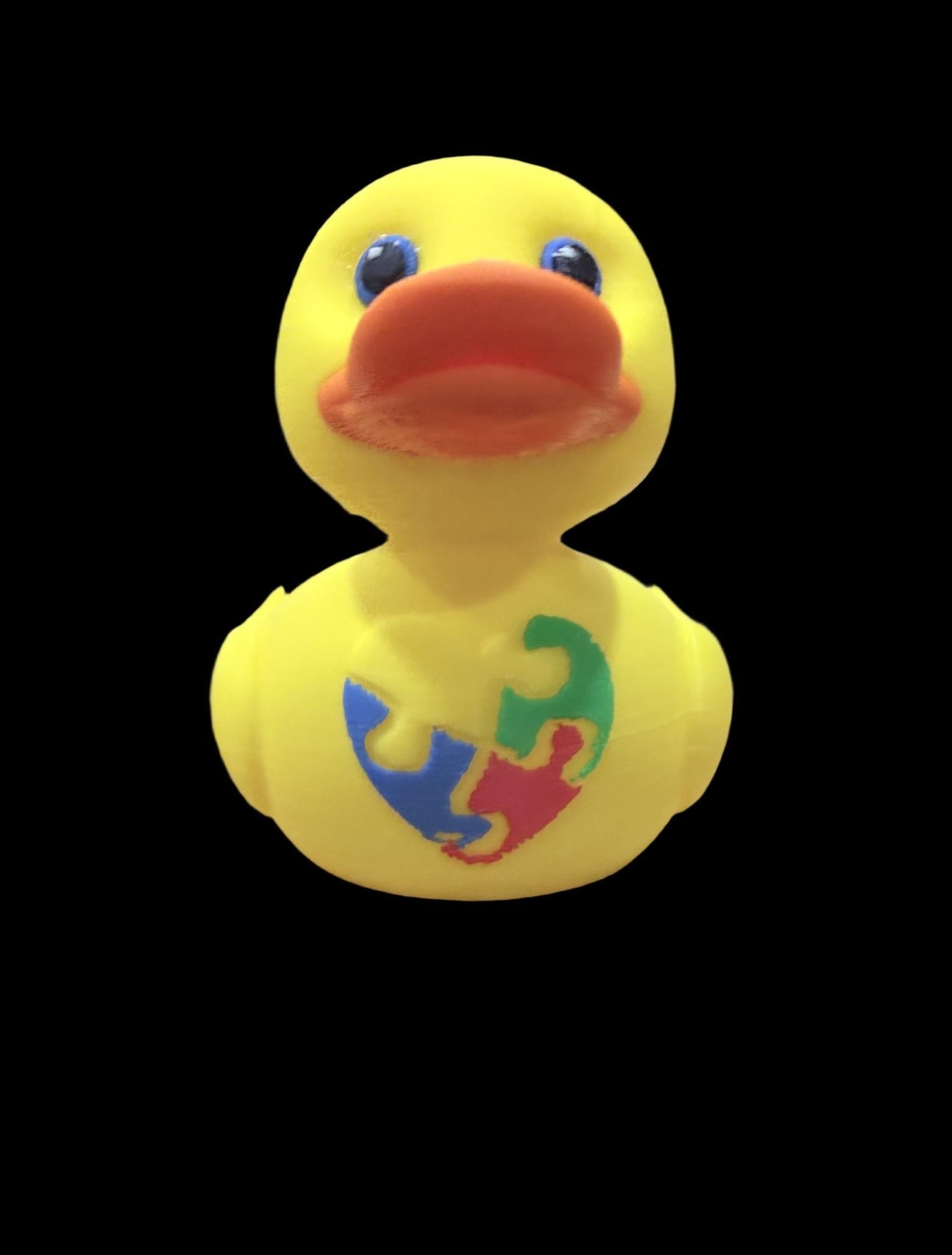 Autism Awareness Duck – PuzzleQuack: Every Piece Belongs