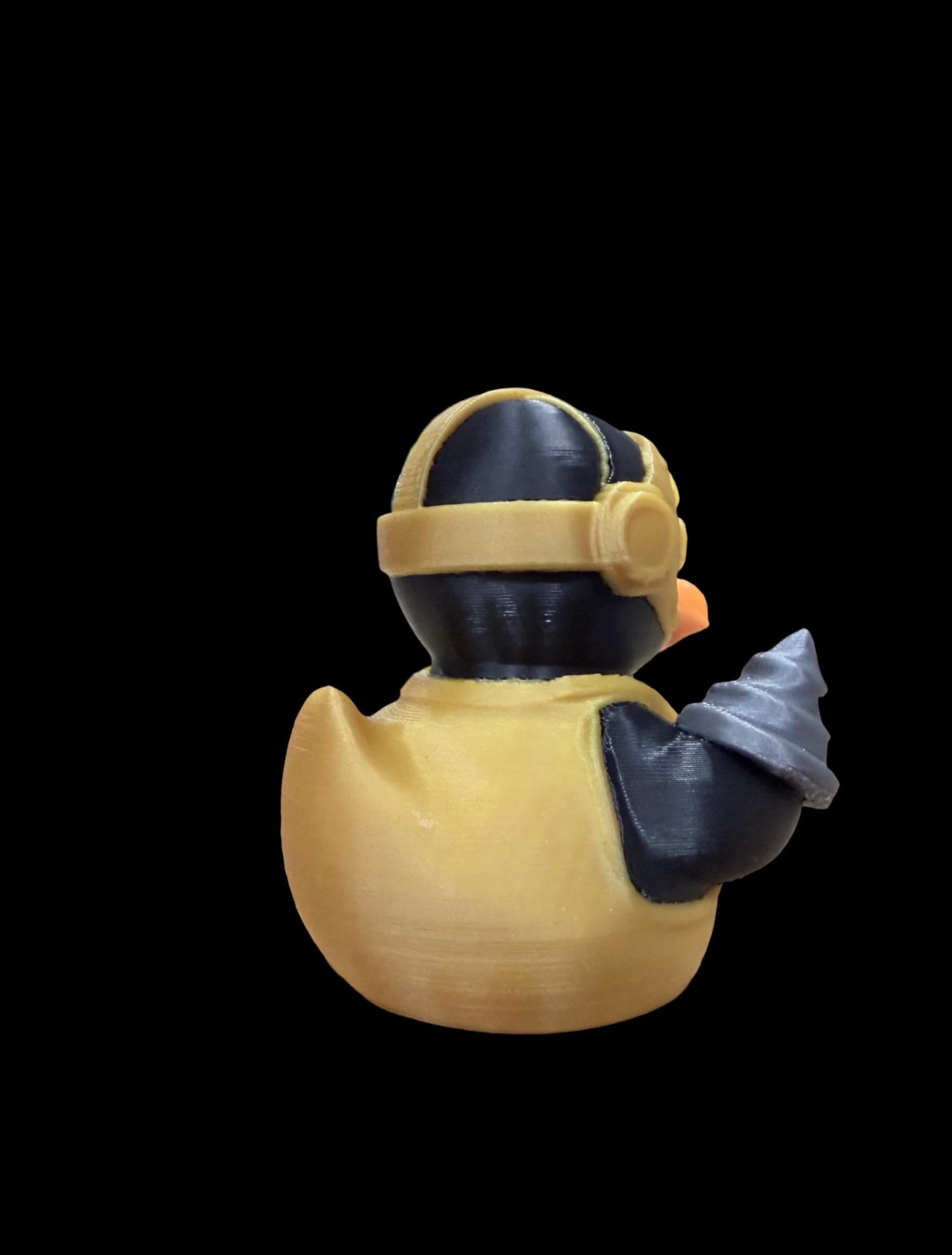 The Abyssal Enforcer – Deep-Sea Defender Duck with a Drill